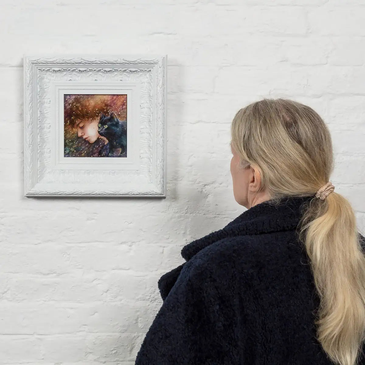 Lyra and Will - Original SET - SOLD by artist Kerry Darlington - Wyecliffe Galleries