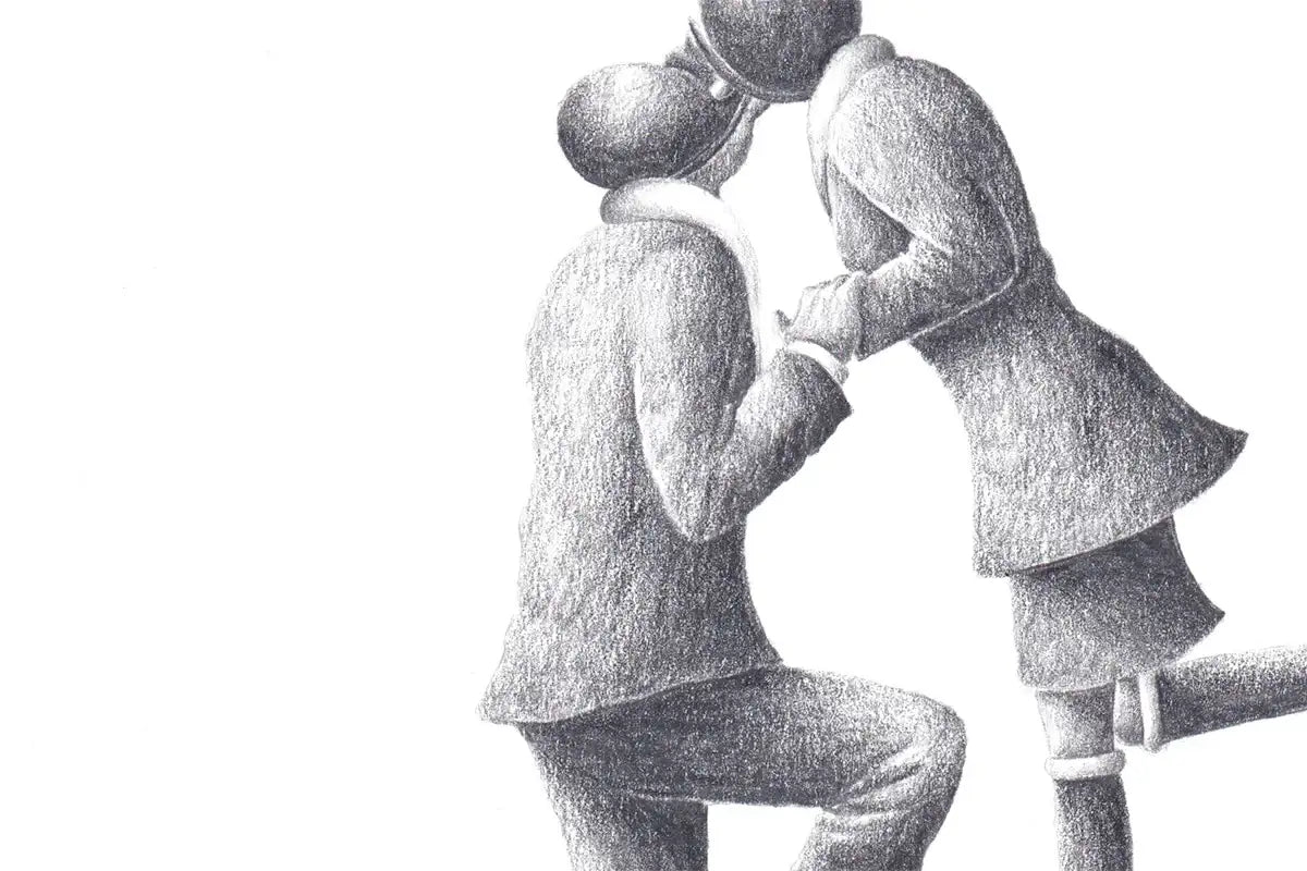 Will You Be My Forever - Original Sketch - SOLD