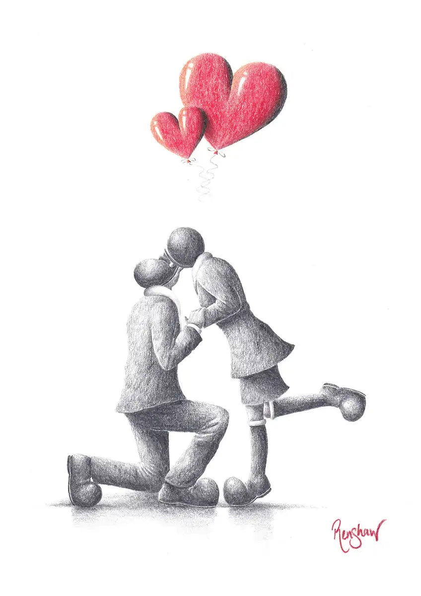 Will You Be My Forever - Original Sketch - SOLD