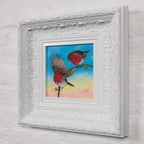 Winter Friends - Original by artist Kerry Darlington - Wyecliffe Galleries