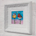 Winter Joy - Original - SOLD by artist Kerry Darlington - Wyecliffe Galleries