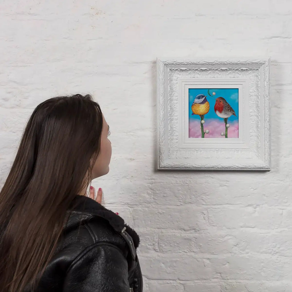 Winter Joy - Original - SOLD by artist Kerry Darlington - Wyecliffe Galleries