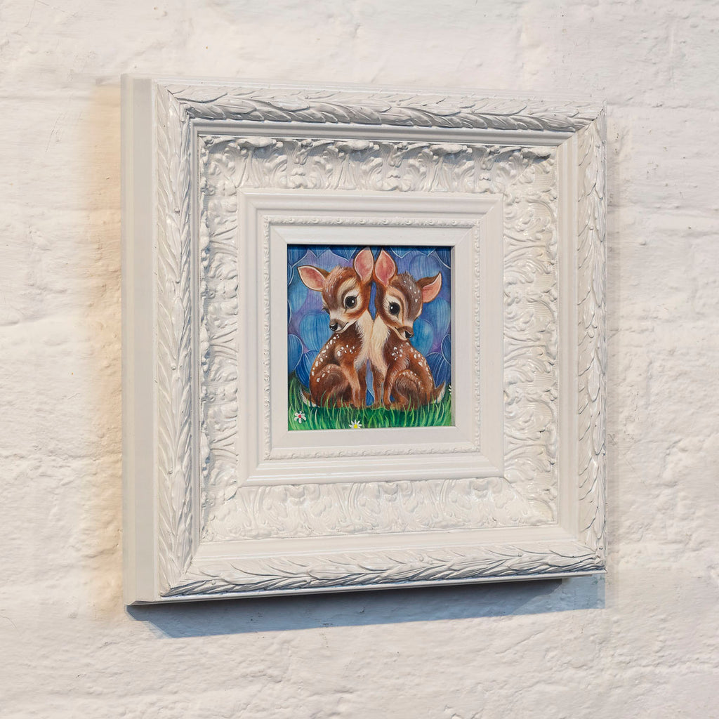 Woodland Fawns - Original - SOLD