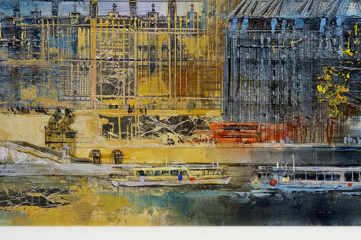 Wrapped In London's Timeless Embrace - Original - SOLD