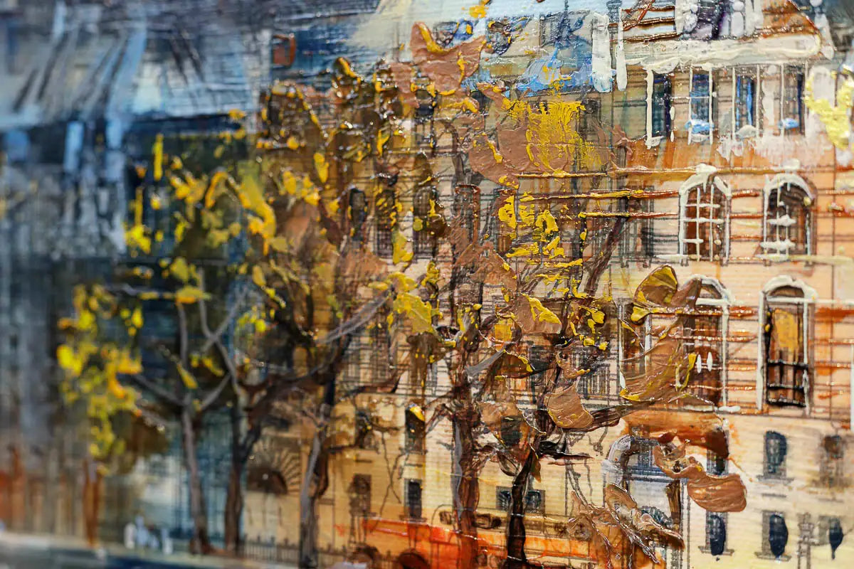 Wrapped In London's Timeless Embrace - Original - SOLD