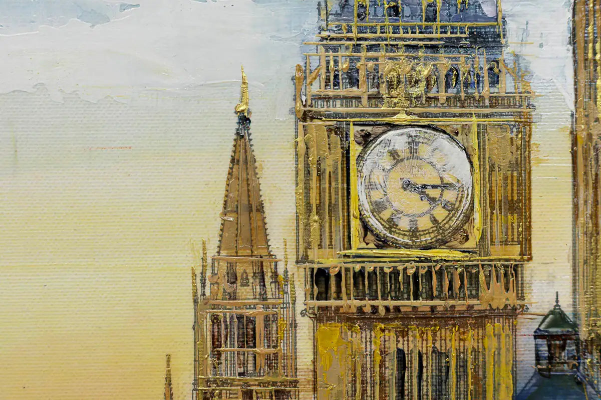 Wrapped In London's Timeless Embrace - Original - SOLD