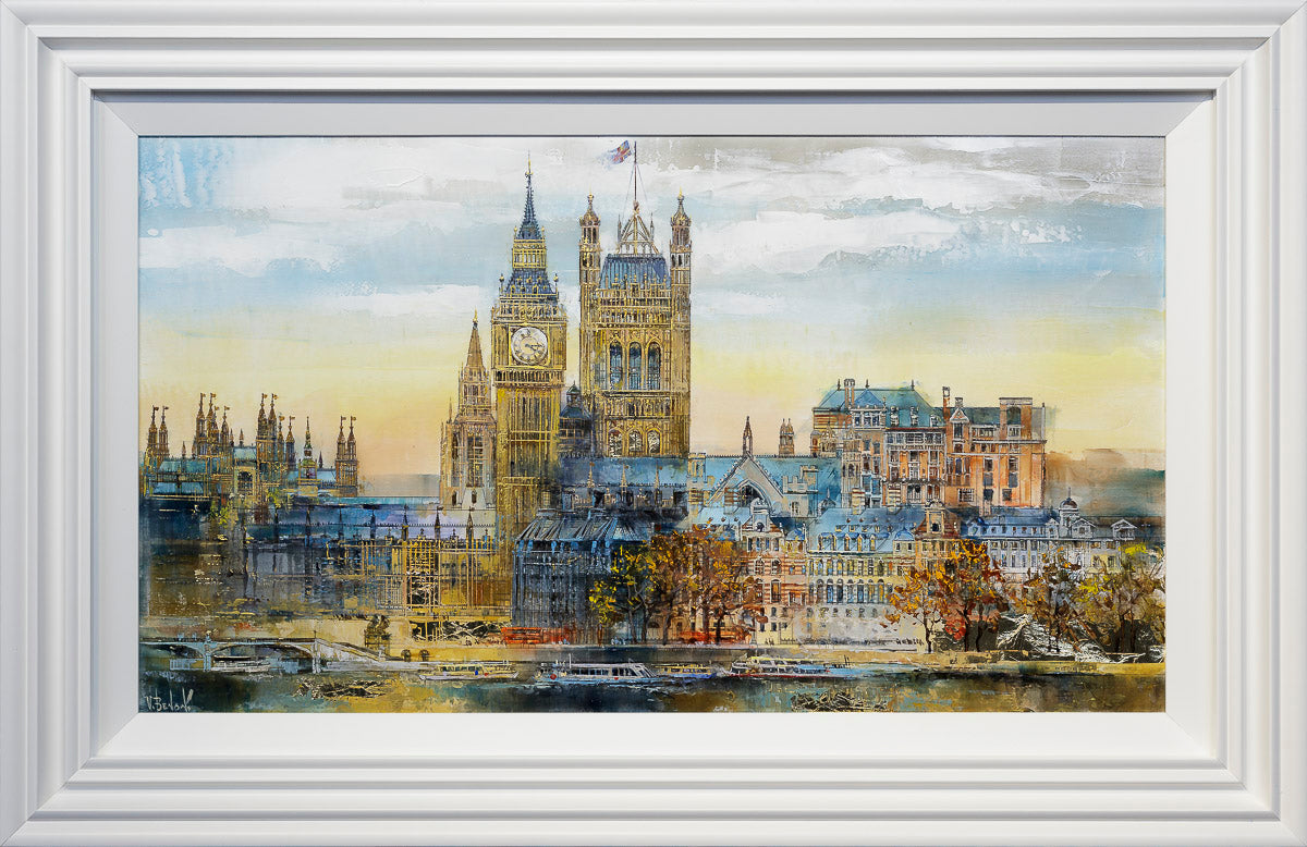 Wrapped In London's Timeless Embrace - Original