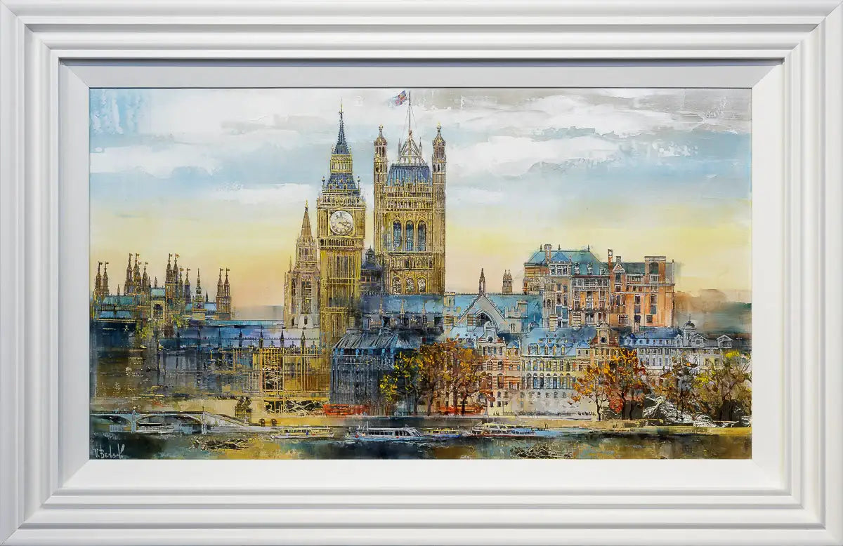 Wrapped In London's Timeless Embrace - Original - SOLD