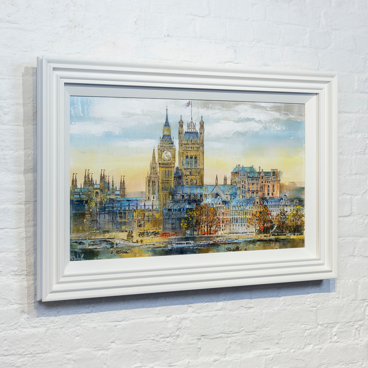 Wrapped In London's Timeless Embrace - Original