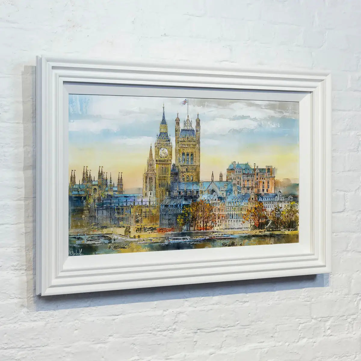 Wrapped In London's Timeless Embrace - Original - SOLD