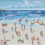 You, Me And The Ocean - Original by artist Paola Cassais - Wyecliffe Galleries