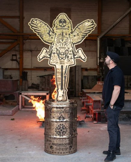 A Fall From Grace - Angel Cake Sculpture