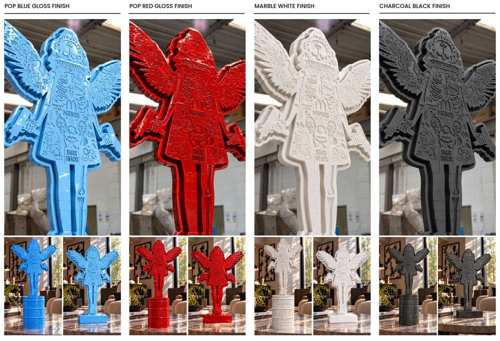 A Fall From Grace - Angel Cake Sculpture