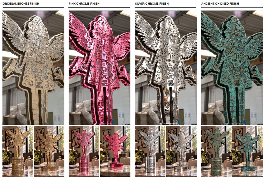 A Fall From Grace - Angel Cake Sculpture