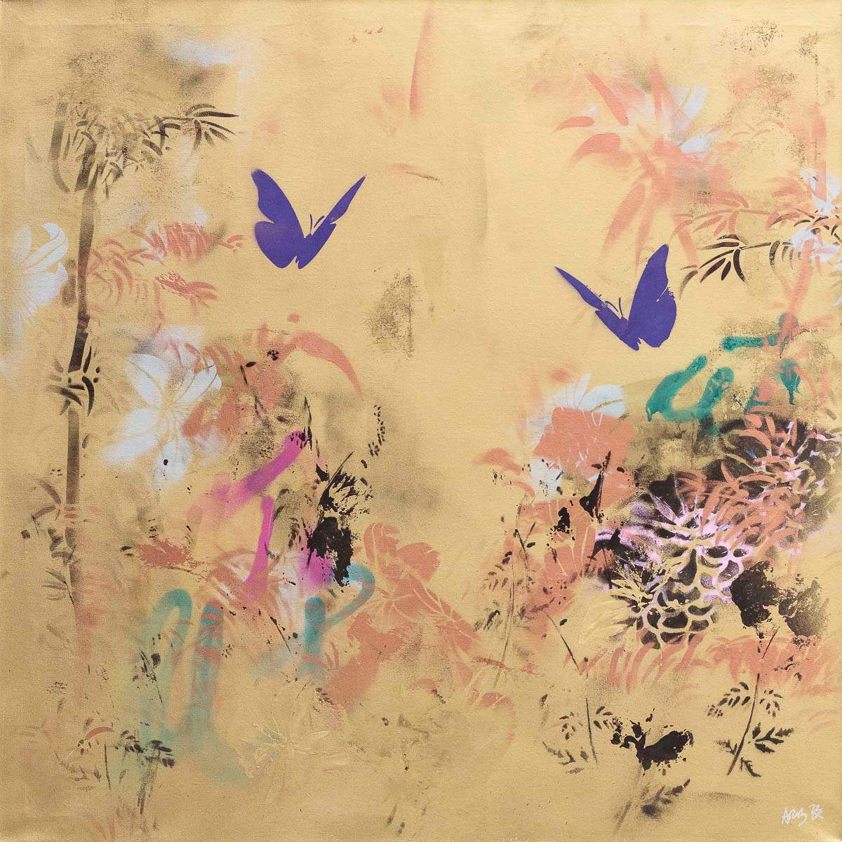 Bringing Me Dreams - Original - SOLD by artist Alexander Rhys - Wyecliffe Galleries