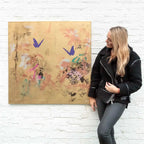 Bringing Me Dreams - Original - SOLD by artist Alexander Rhys - Wyecliffe Galleries