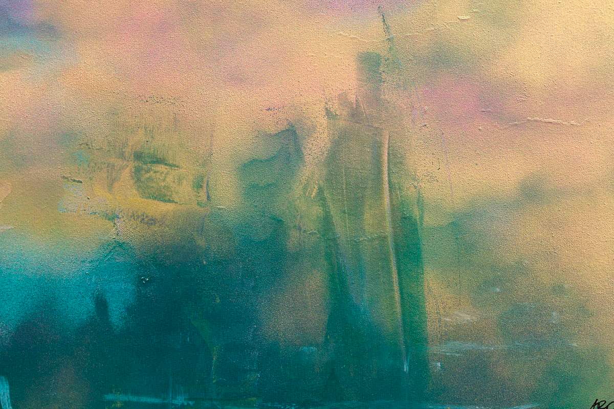 Gentle Heart - Original - SOLD by artist Alexander Rhys - Wyecliffe Galleries