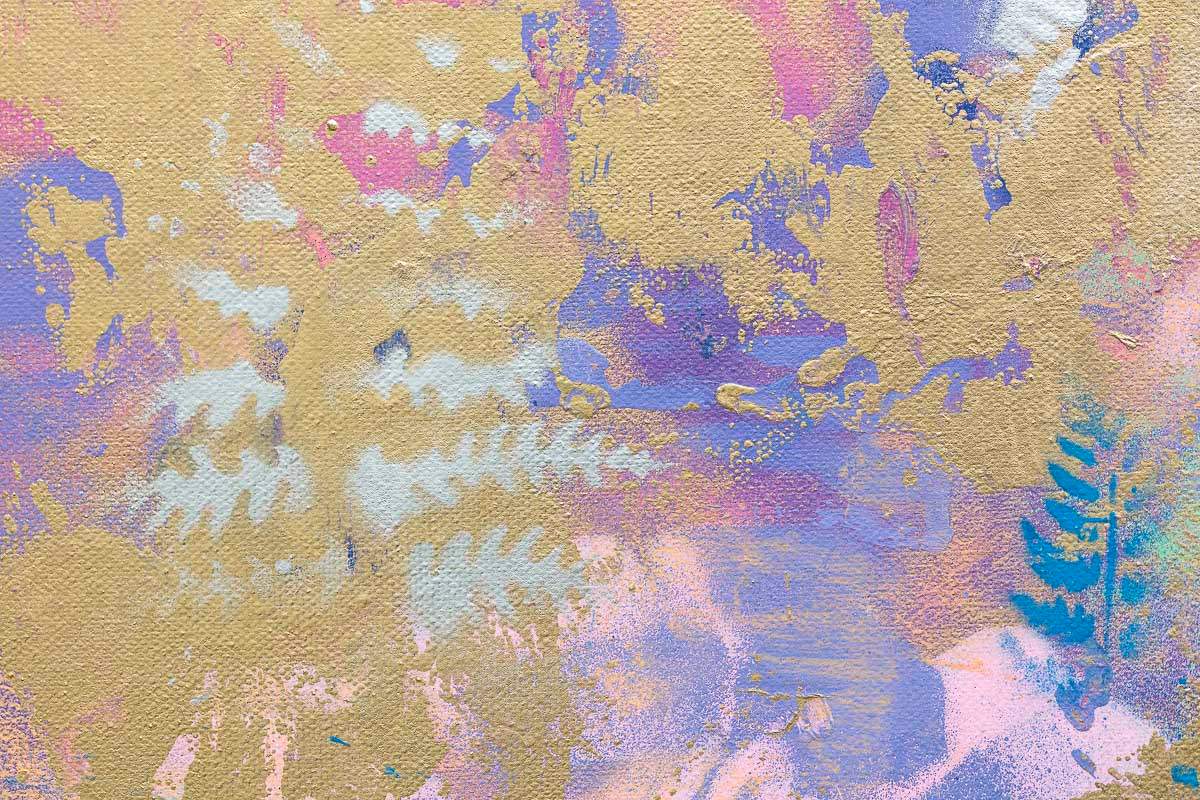 Meeting At Night - Original - SOLD by artist Alexander Rhys - Wyecliffe Galleries