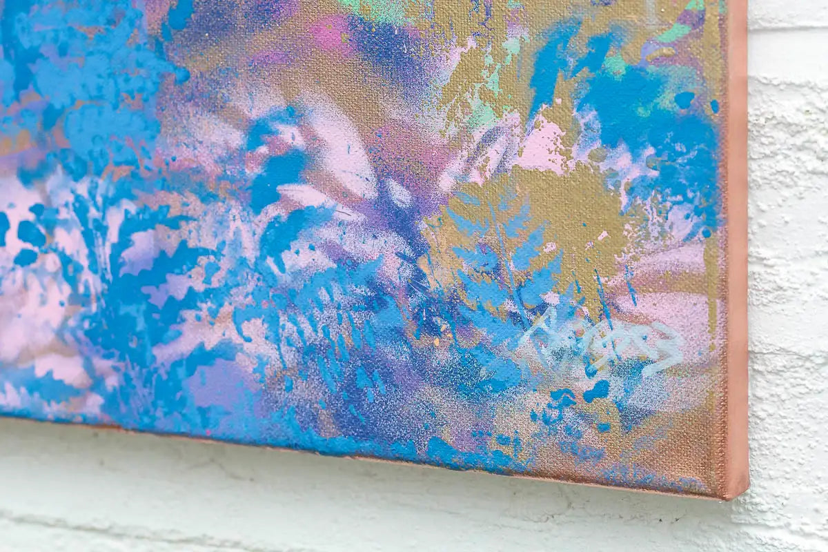 Meeting At Night - Original - SOLD by artist Alexander Rhys - Wyecliffe Galleries