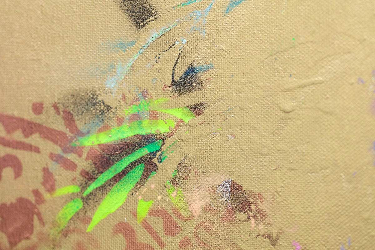 Meeting At Night - Original - SOLD by artist Alexander Rhys - Wyecliffe Galleries