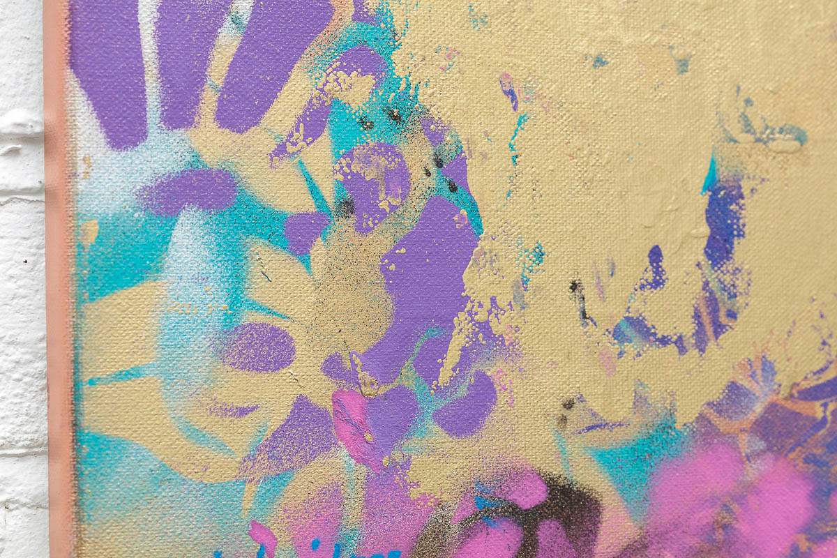 Meeting At Night - Original - SOLD by artist Alexander Rhys - Wyecliffe Galleries