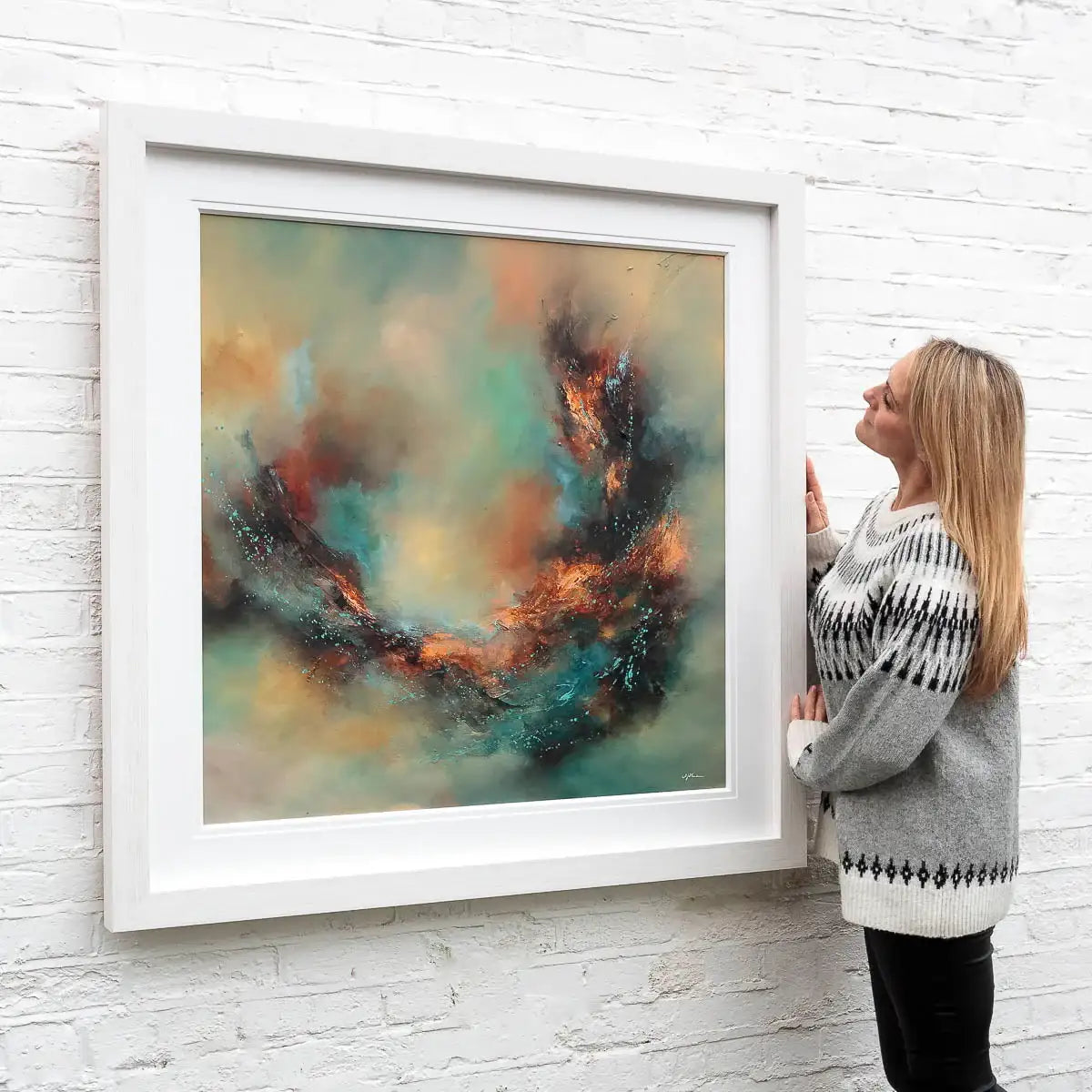 Equinox - Original - SOLD by artist Alison Johnson - Wyecliffe Galleries