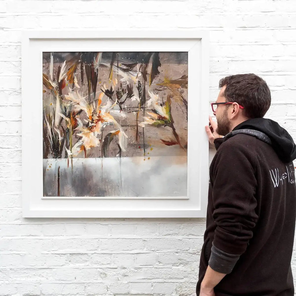 Faded Beauty - Original - SOLD by artist Alison Johnson - Wyecliffe Galleries