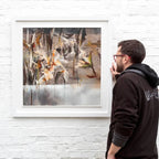 Faded Beauty - Original - SOLD by artist Alison Johnson - Wyecliffe Galleries