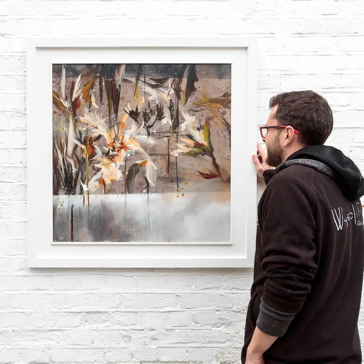 Faded Beauty - Original - SOLD by artist Alison Johnson - Wyecliffe Galleries