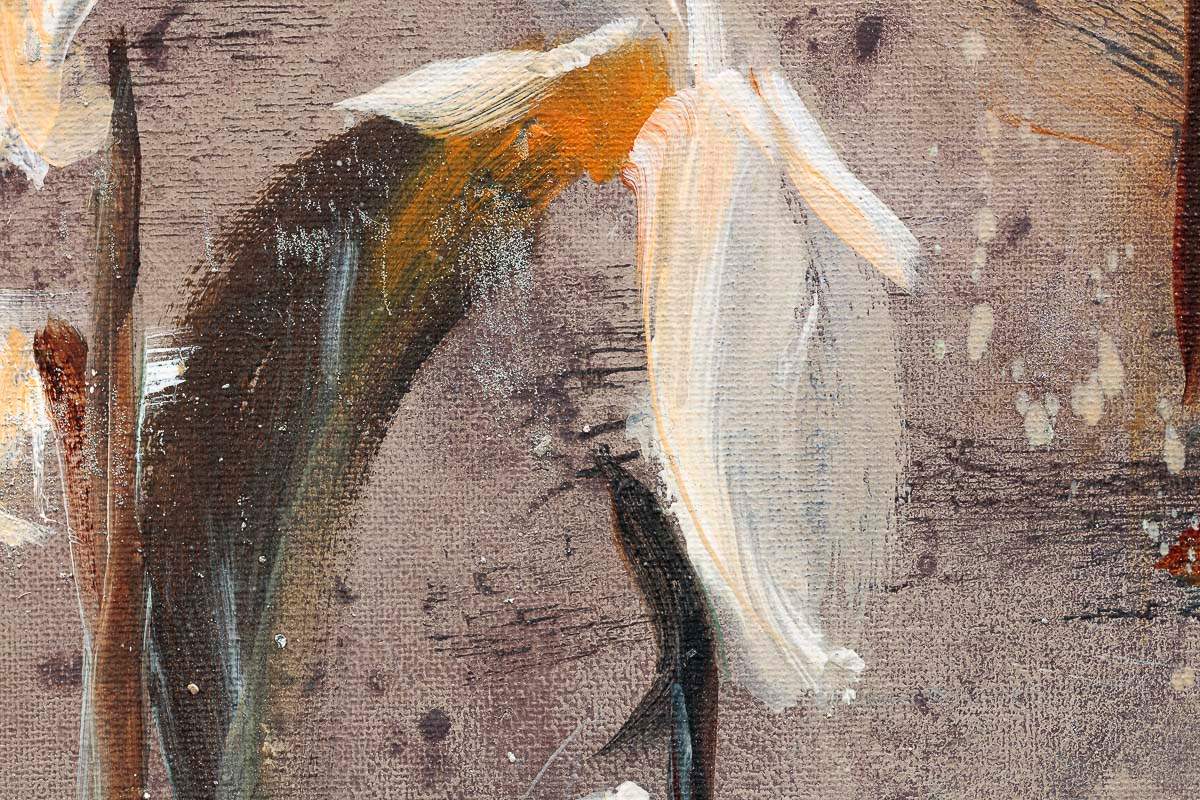 Faded Beauty - Original - SOLD by artist Alison Johnson - Wyecliffe Galleries