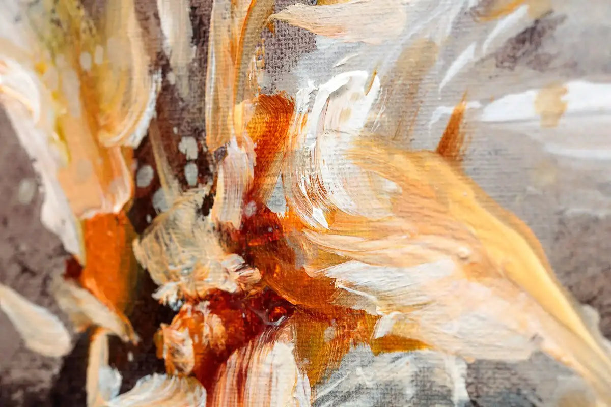 Faded Beauty - Original - SOLD by artist Alison Johnson - Wyecliffe Galleries