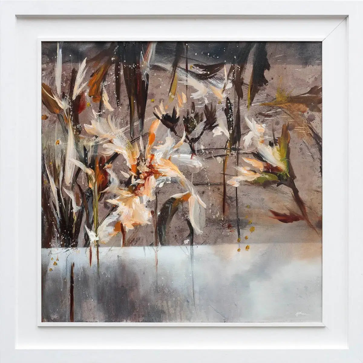 Faded Beauty - Original - SOLD by artist Alison Johnson - Wyecliffe Galleries