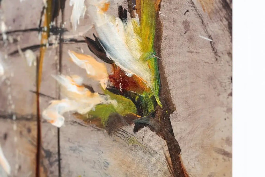 Faded Beauty - Original - SOLD by artist Alison Johnson - Wyecliffe Galleries