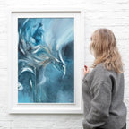 The Twist - Original - SOLD by artist Alison Johnson - Wyecliffe Galleries