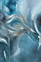 The Twist - Original - SOLD by artist Alison Johnson - Wyecliffe Galleries