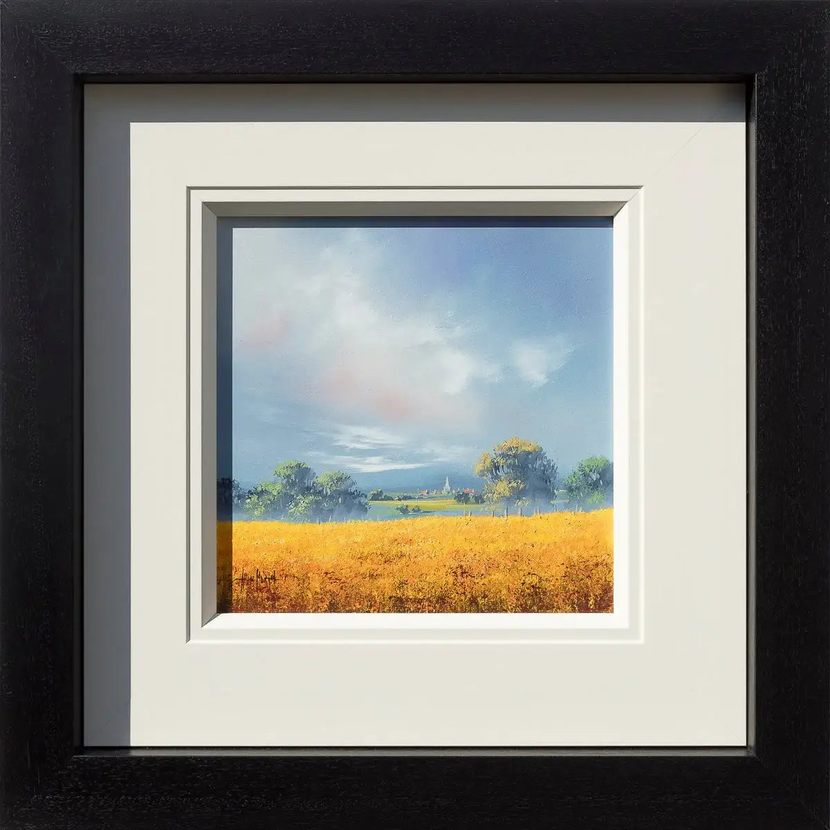 Blades Of Gold - Original by artist Allan Morgan - Wyecliffe Galleries