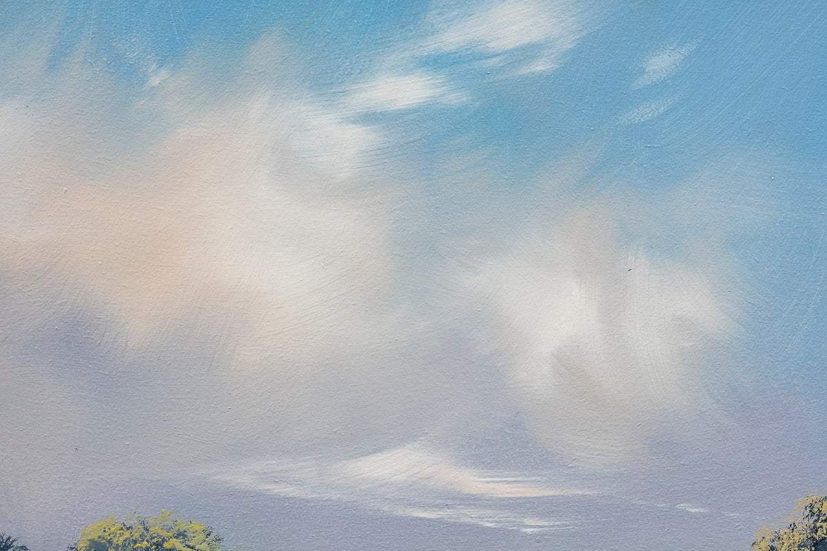 Embracing Nature's Beauty - Original by artist Allan Morgan - Wyecliffe Galleries
