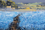 Feeling Blue - Original - SOLD by artist Allan Morgan - Wyecliffe Galleries