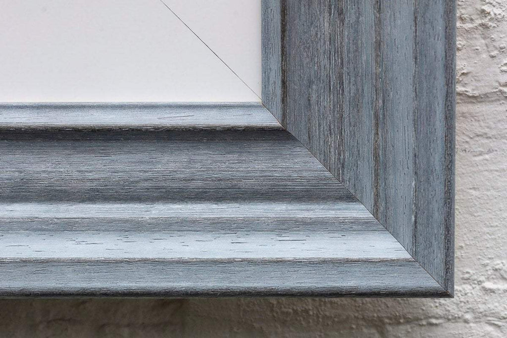 Fields of Blue - Original - SOLD by artist Allan Morgan - Wyecliffe Galleries