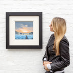 Fields Of Calm - Original - SOLD by artist Allan Morgan - Wyecliffe Galleries