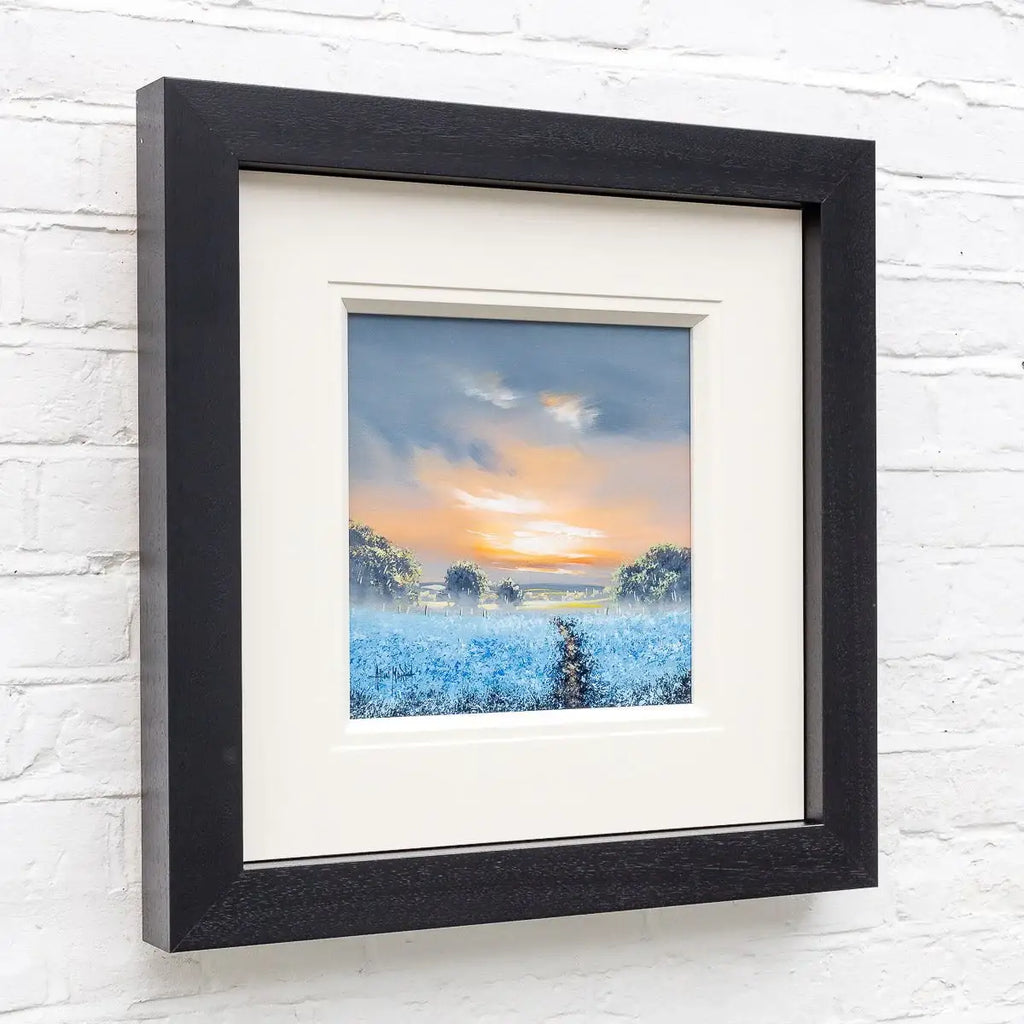 Fields Of Calm - Original - SOLD by artist Allan Morgan - Wyecliffe Galleries