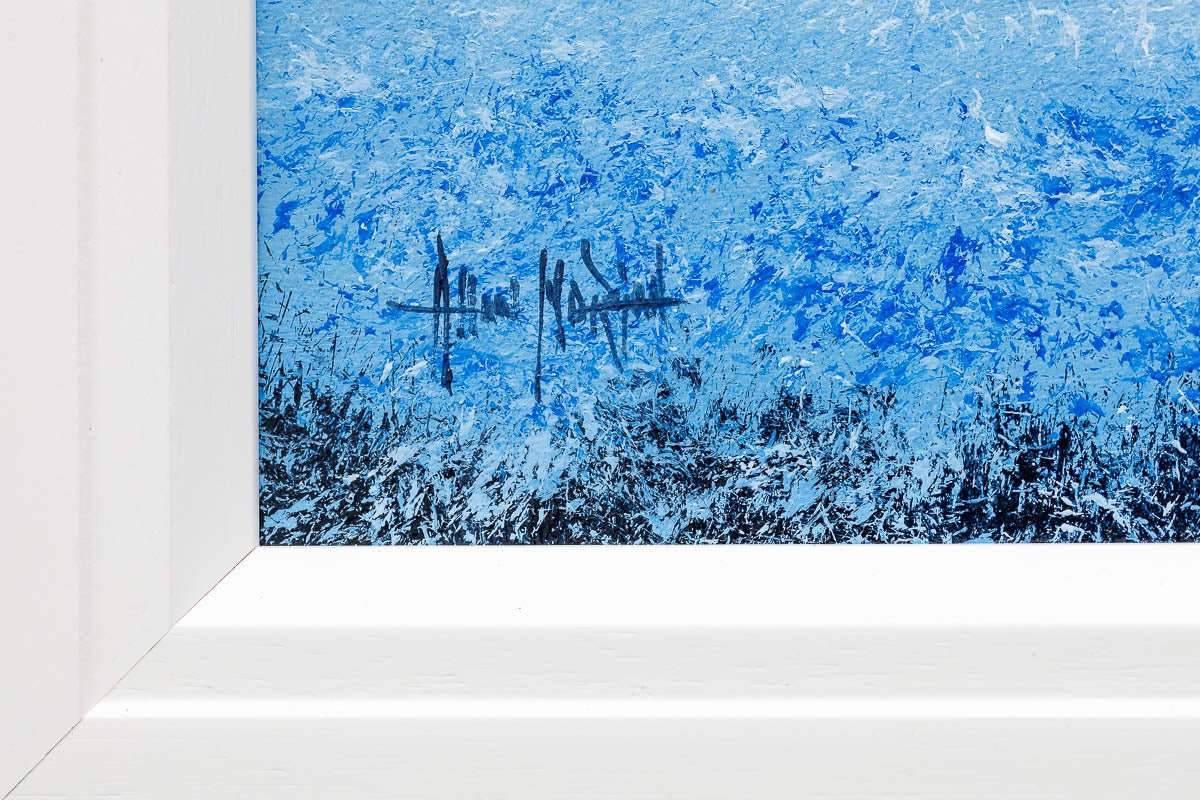 Fields Of Calm - Original - SOLD by artist Allan Morgan - Wyecliffe Galleries