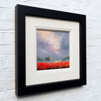 Fields of Red - Original by artist Allan Morgan - Wyecliffe Galleries