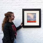 Fields of Red - Original by artist Allan Morgan - Wyecliffe Galleries