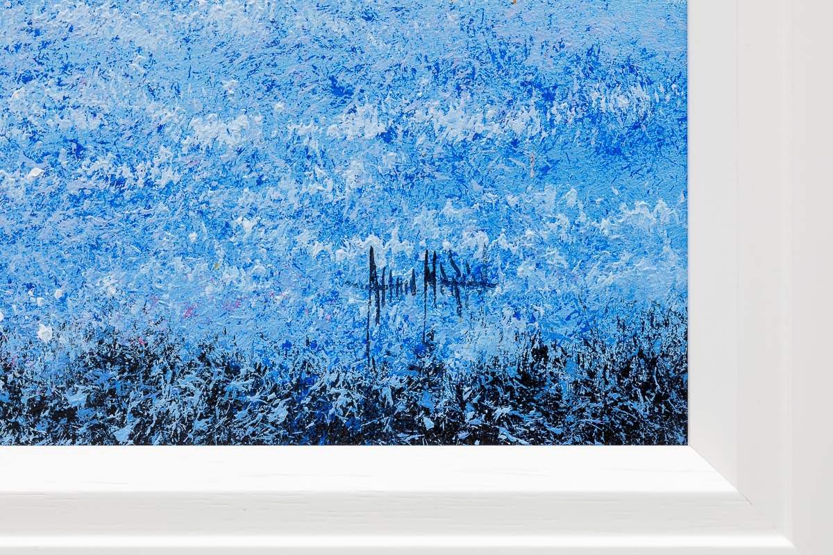 Fields Of Stillness - Original - SOLD by artist Allan Morgan - Wyecliffe Galleries