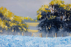 Fields Of Stillness - Original - SOLD by artist Allan Morgan - Wyecliffe Galleries