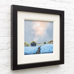 Fields Of Stillness - Original - SOLD by artist Allan Morgan - Wyecliffe Galleries