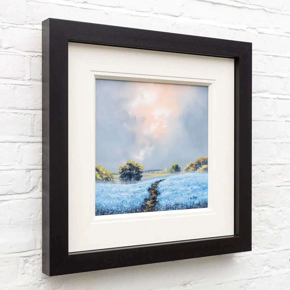 Fields Of Stillness - Original - SOLD by artist Allan Morgan - Wyecliffe Galleries