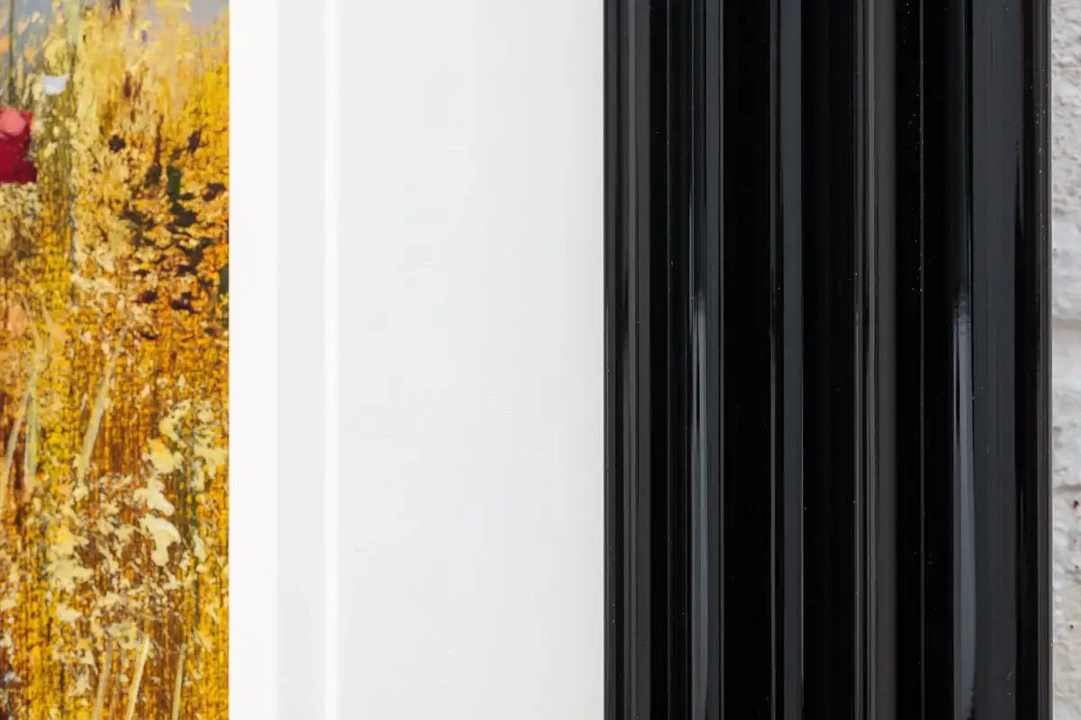 Floral Fields - Original - SOLD by artist Allan Morgan - Wyecliffe Galleries