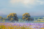 Flowers Are Happiness In Bloom - Original by artist Allan Morgan - Wyecliffe Galleries